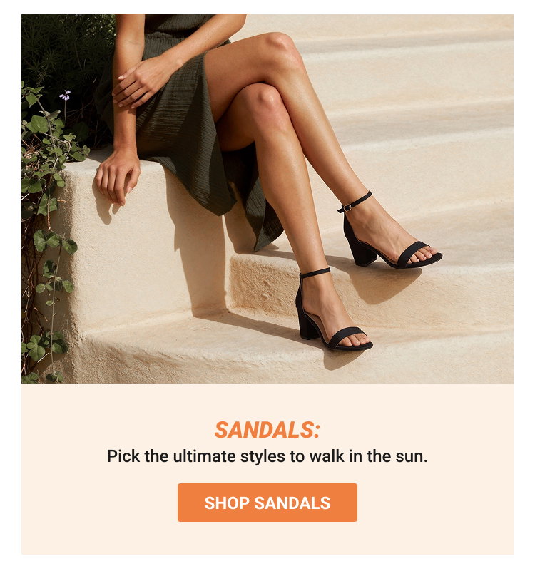 SHOP SANDALS