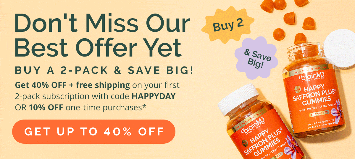 Buy a 2-pack and save big! Get 40% off + free shipping on your first 2-pack subscription with code HAPPYDAY