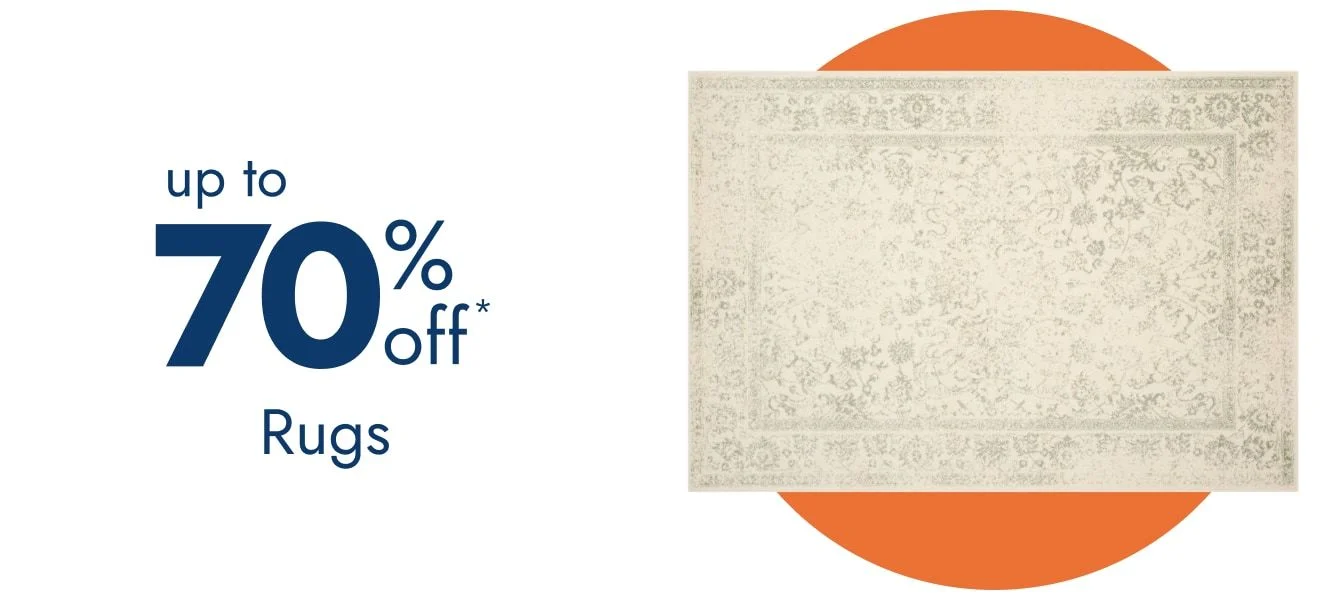Rugs up to 70% off 
