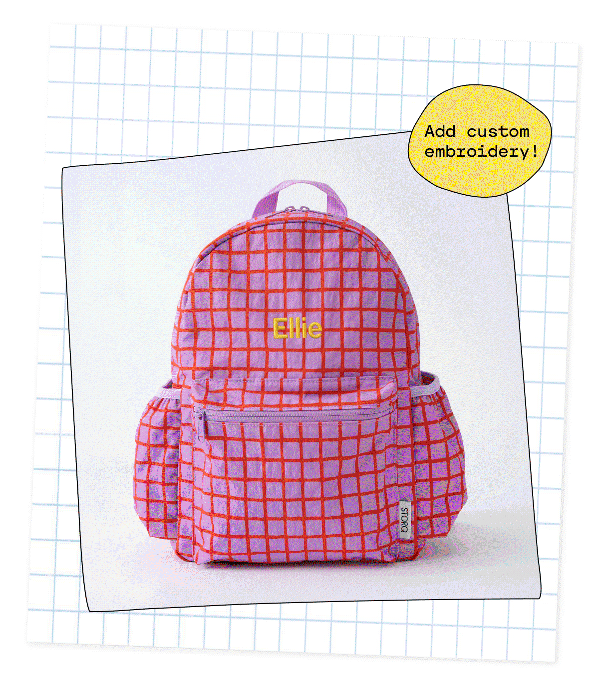 Add custom embroidery