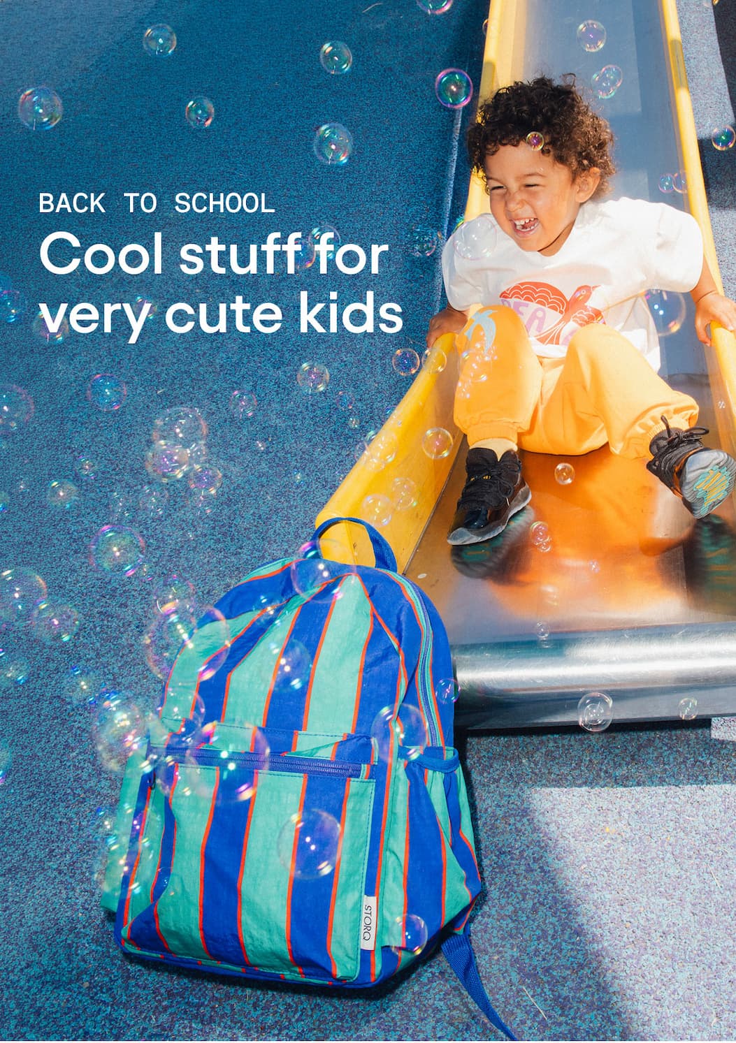 Back to School. Cool stuff for very cute kids.
