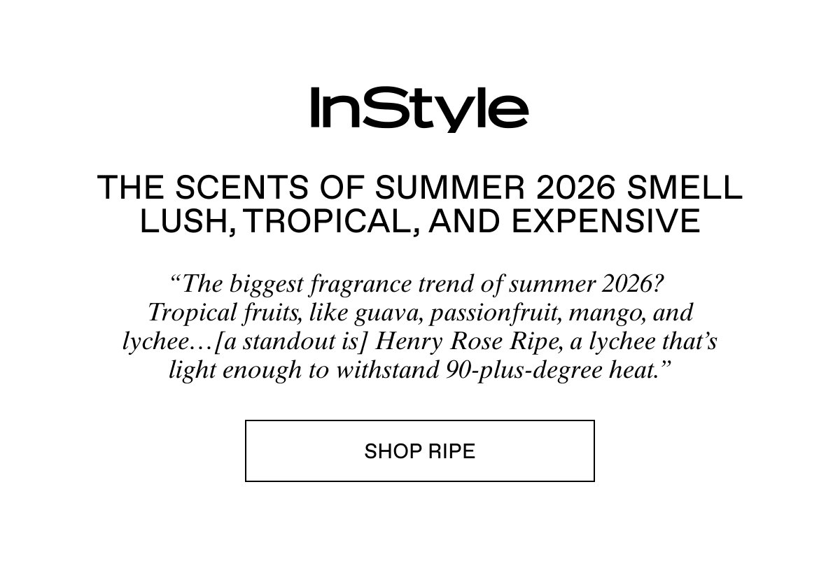 Editors agree: Ripe is having its moment in the sun.