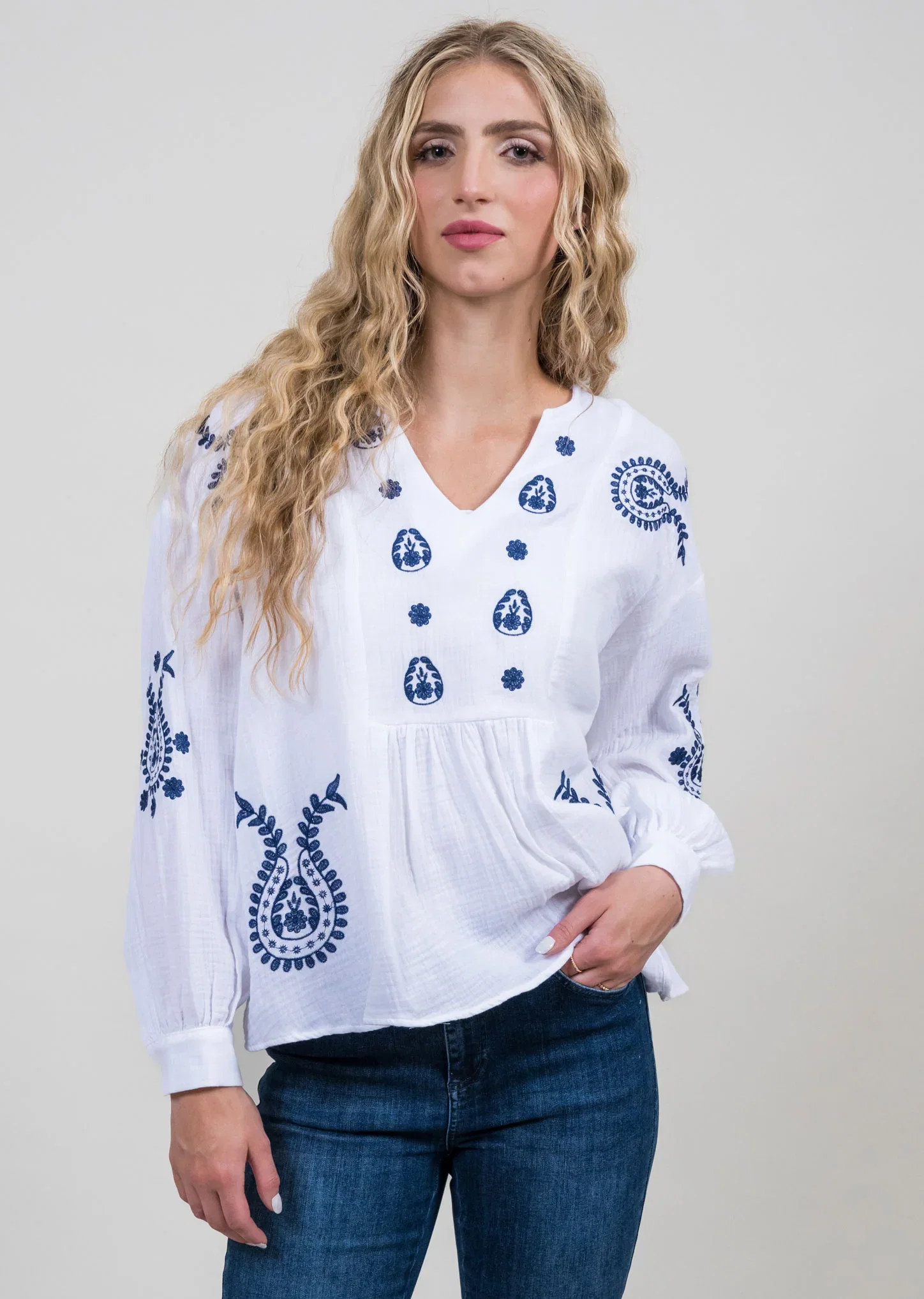 Embroidered Blouse