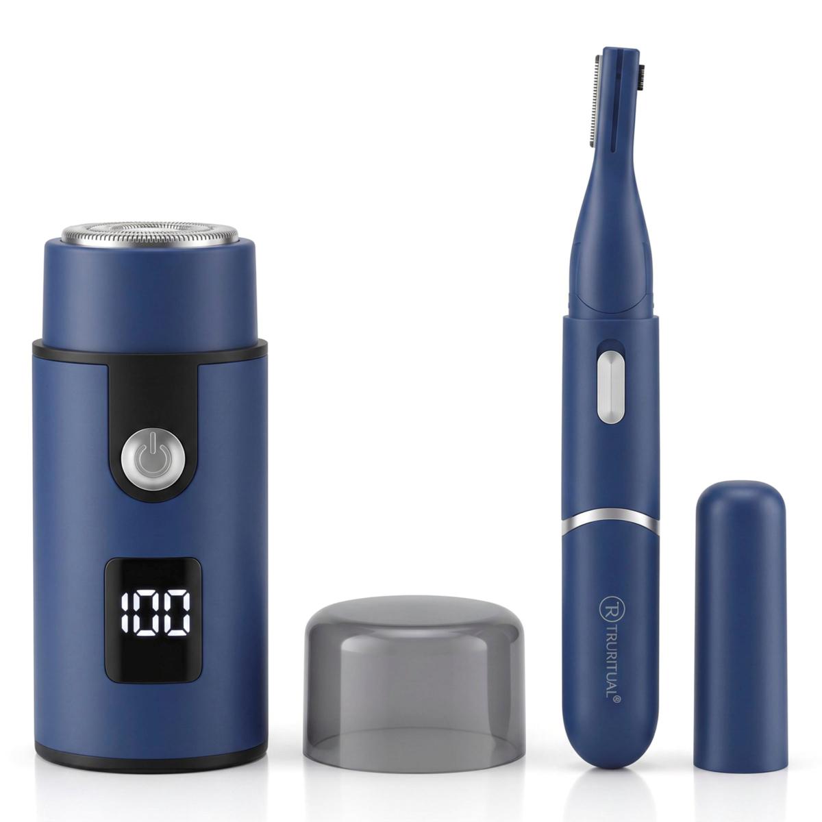 TruRitual Face & Body Trimmer Set with Eyebrow Trimmer