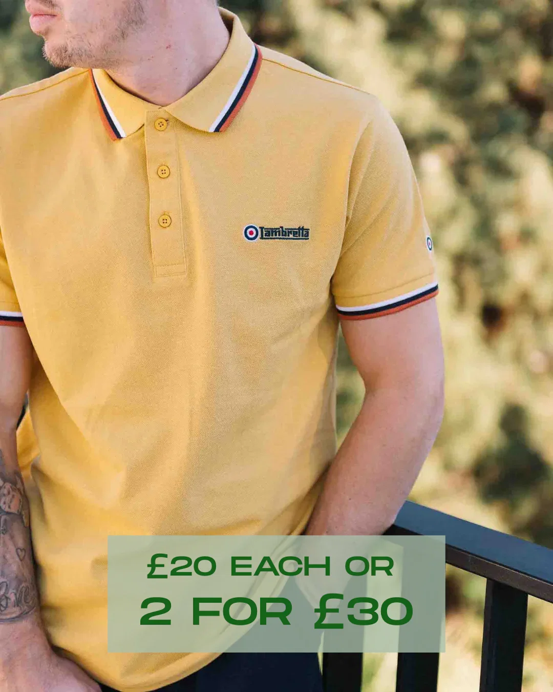 Triple Tipped Polo