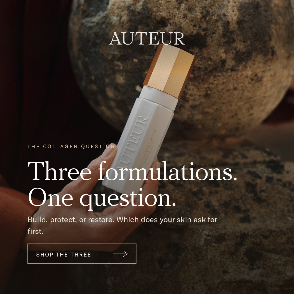 The Collagen Question. Three formulations. One question..