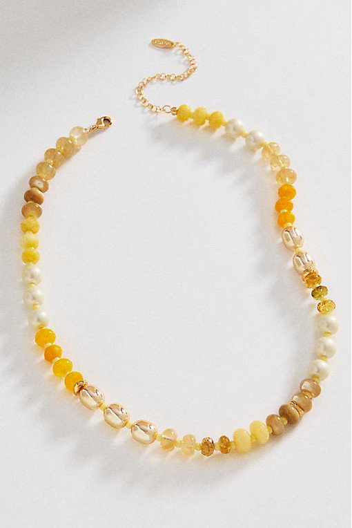 Rainbow Stone Necklace