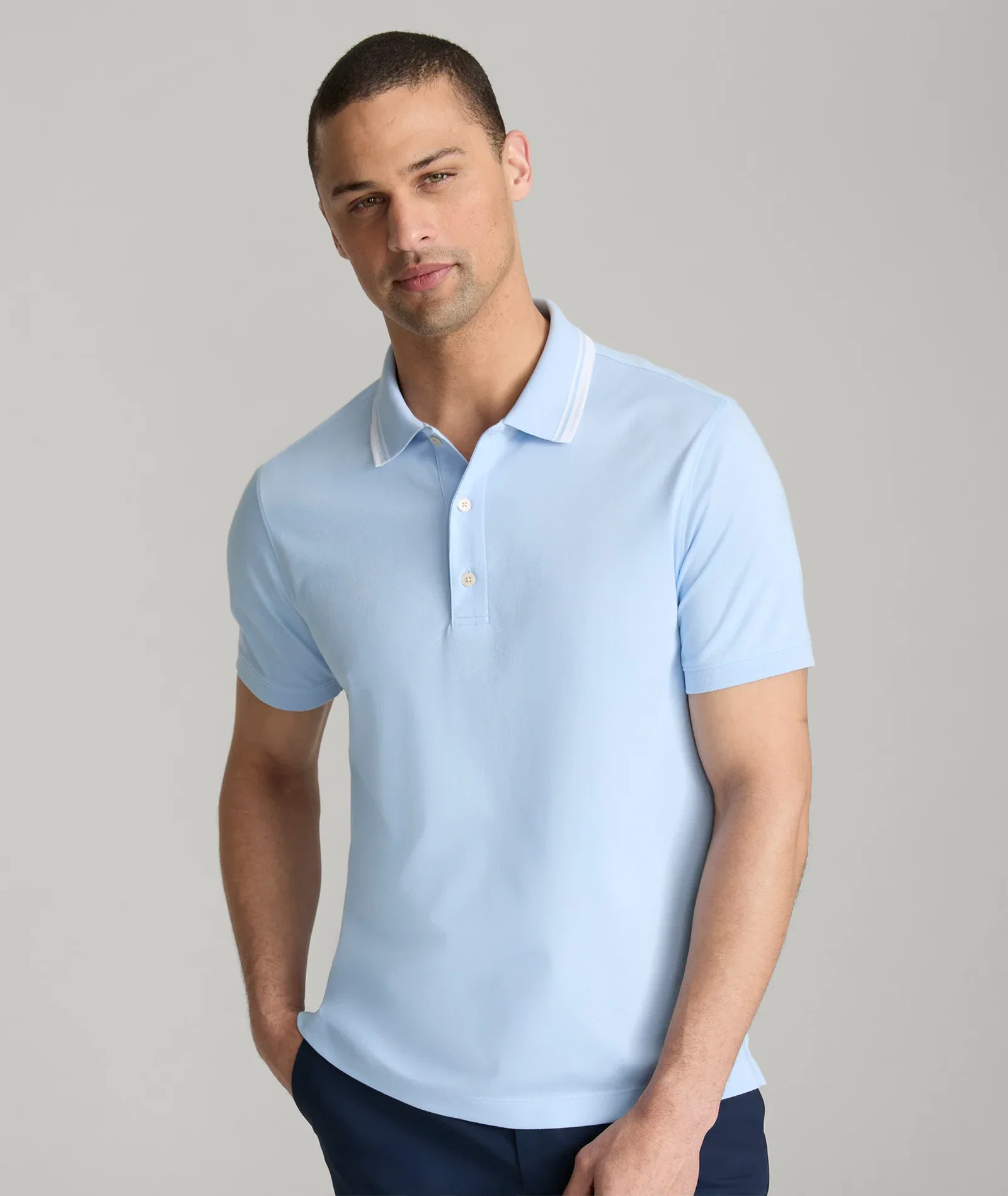 Image of Tipped Performance Polo