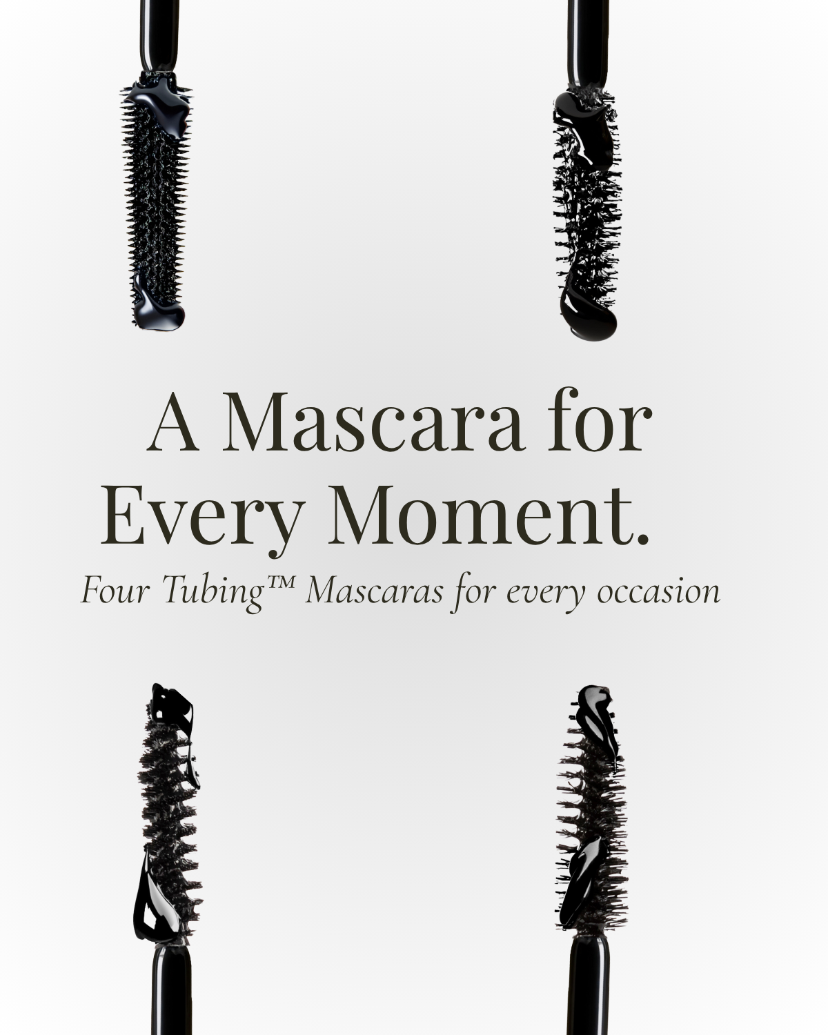 Tubing mascara set 