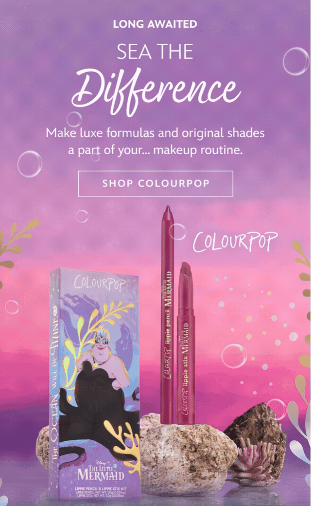 Long Awaited.Sea the Difference. Make luxe formulas and original shades a part of your� makeup routine. | Shop Colourpop