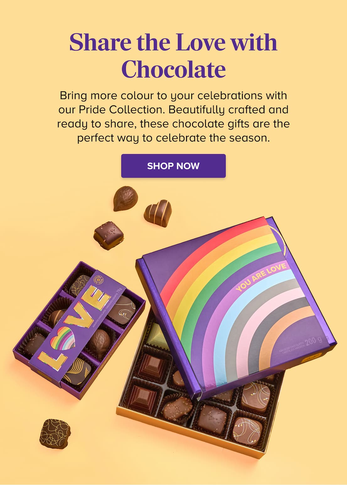 Share the Love with Chocolate SHOP PRIDE GIFTS