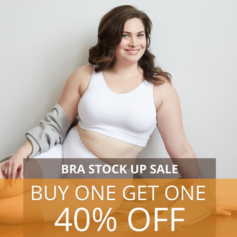 Buy One Get One 40% off JunoActive Plus-size Bras