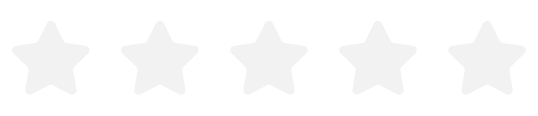 Five green stars in a row, unfilled rating icons.