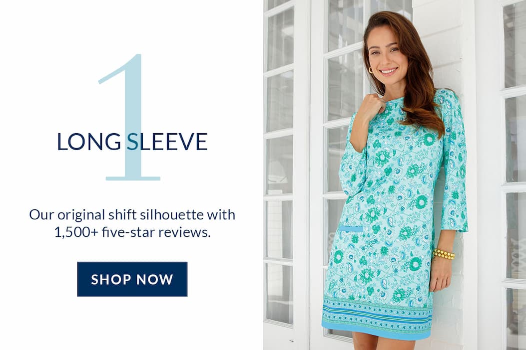 Shop our Cabana Shift Dresses