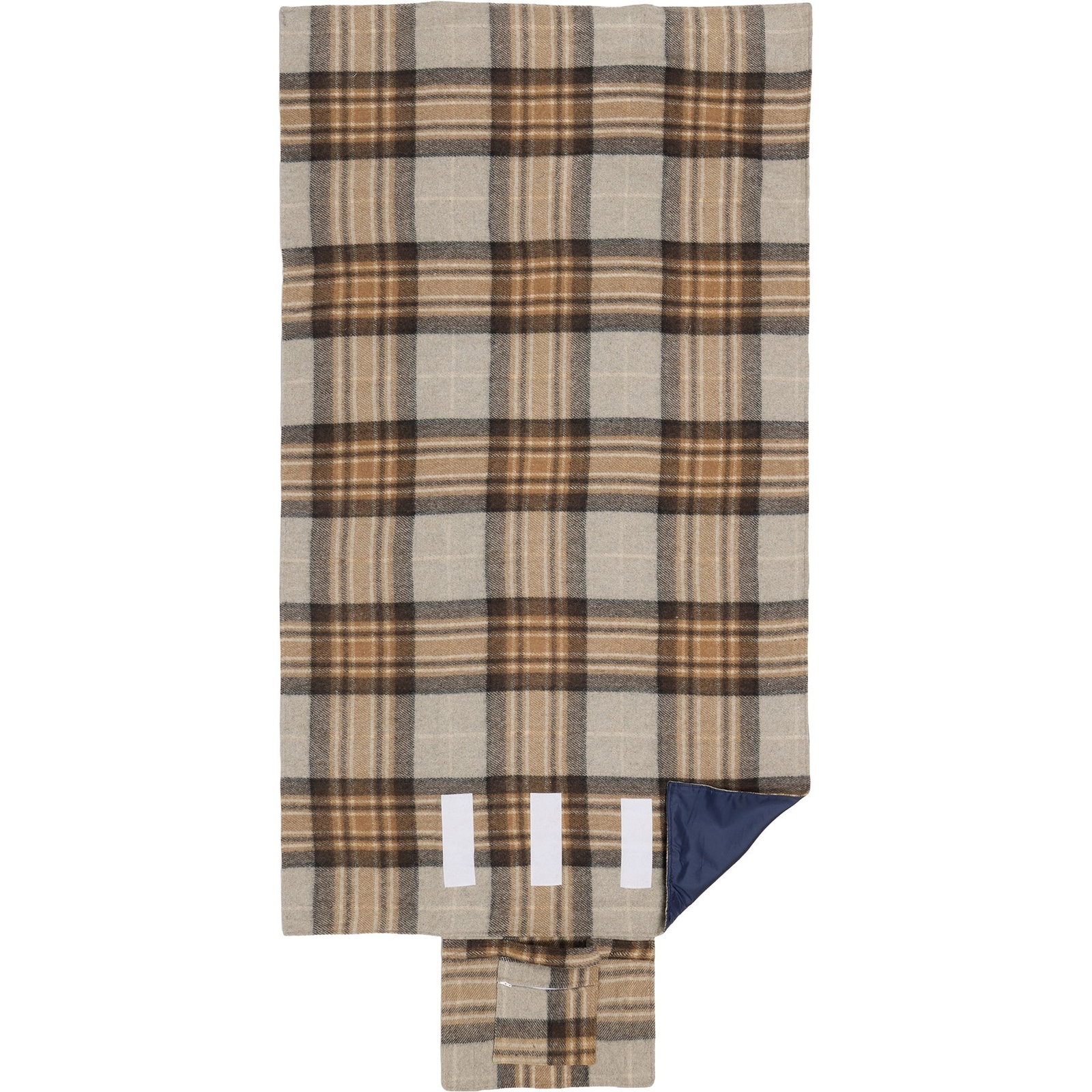 VAURNA Mackeller Picnic Blanket | Grey | Wool