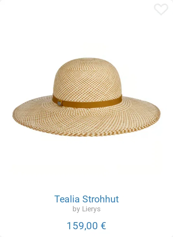Tealia Strohhut by Lierys