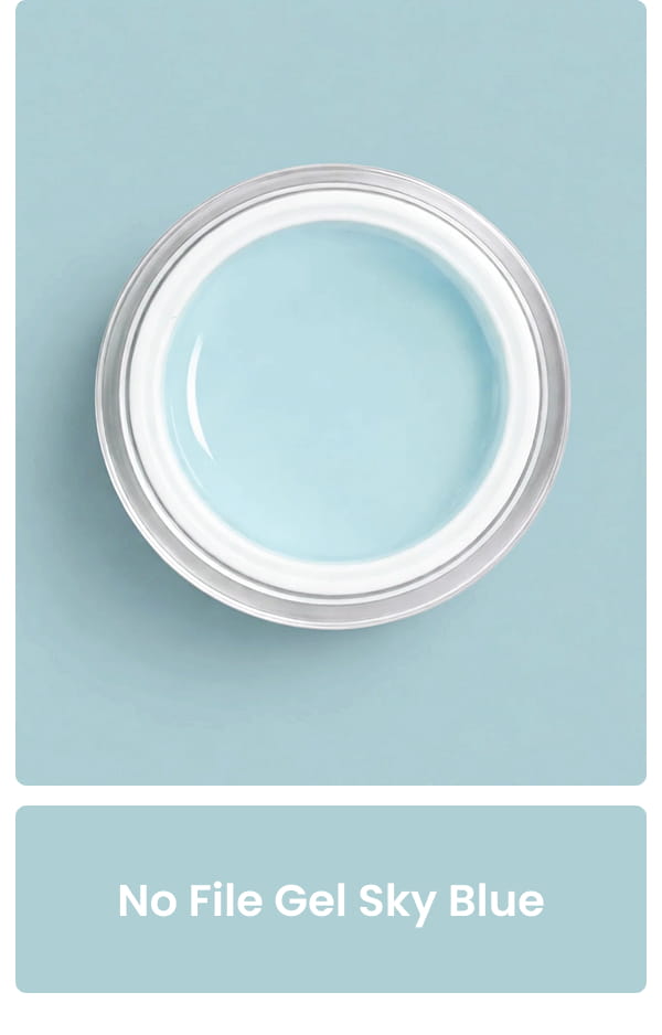 No File Gel Sky Blue
