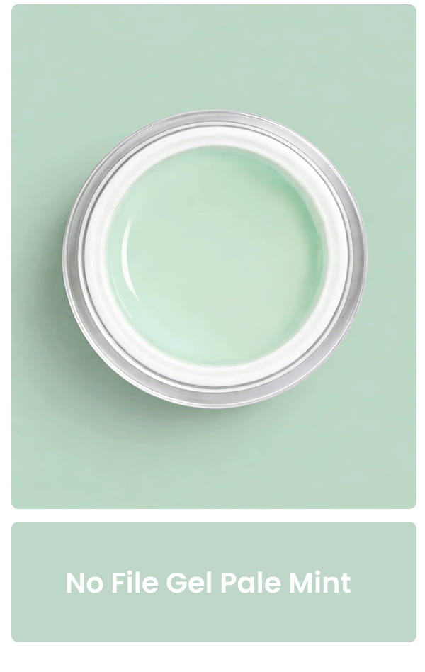 No File Gel Pale Mint