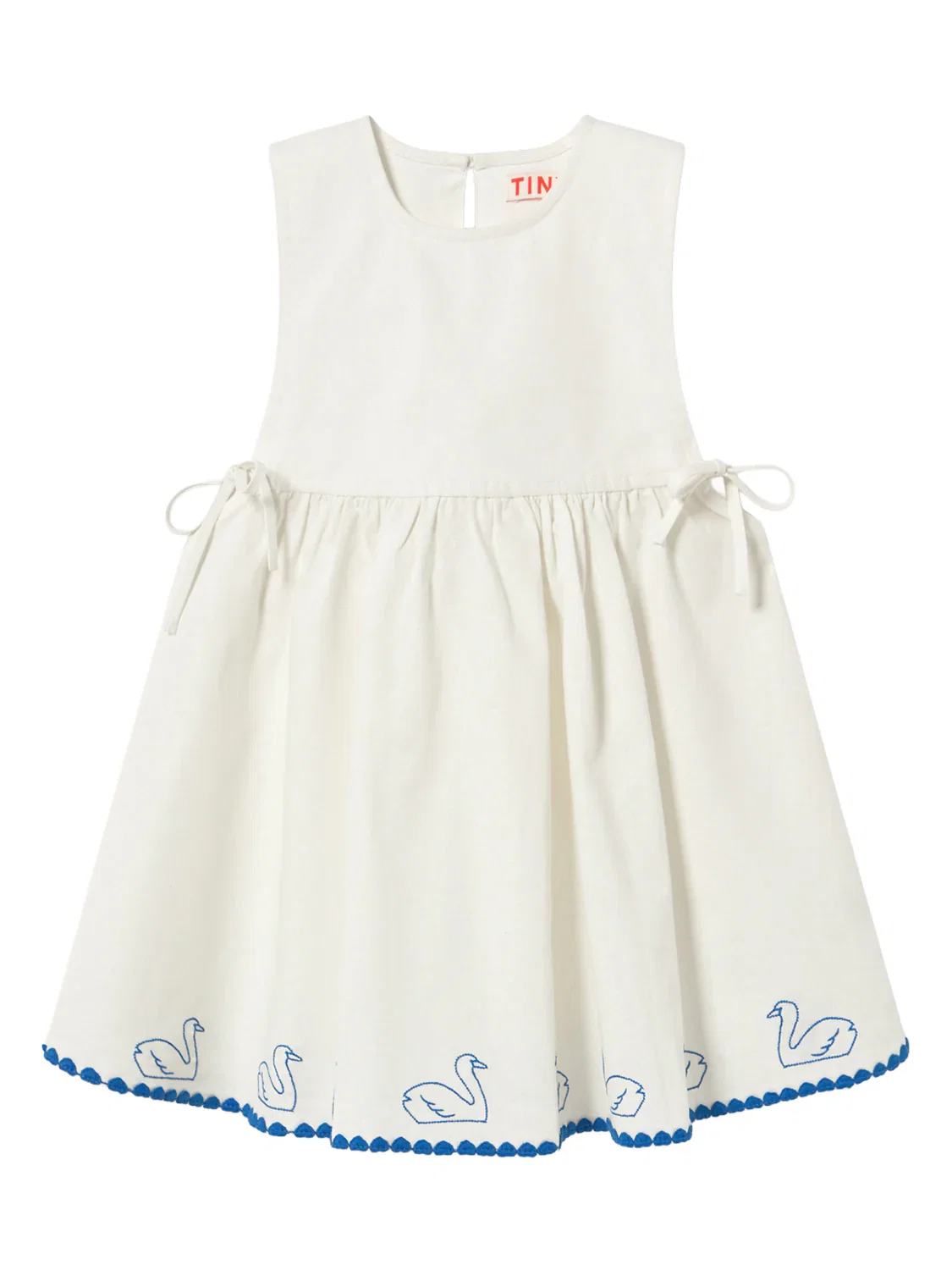 Image of Kleid Cremeweiß