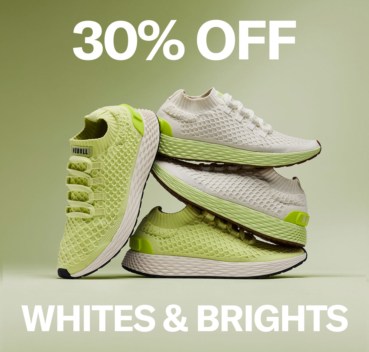 30% Off Whites & Brights