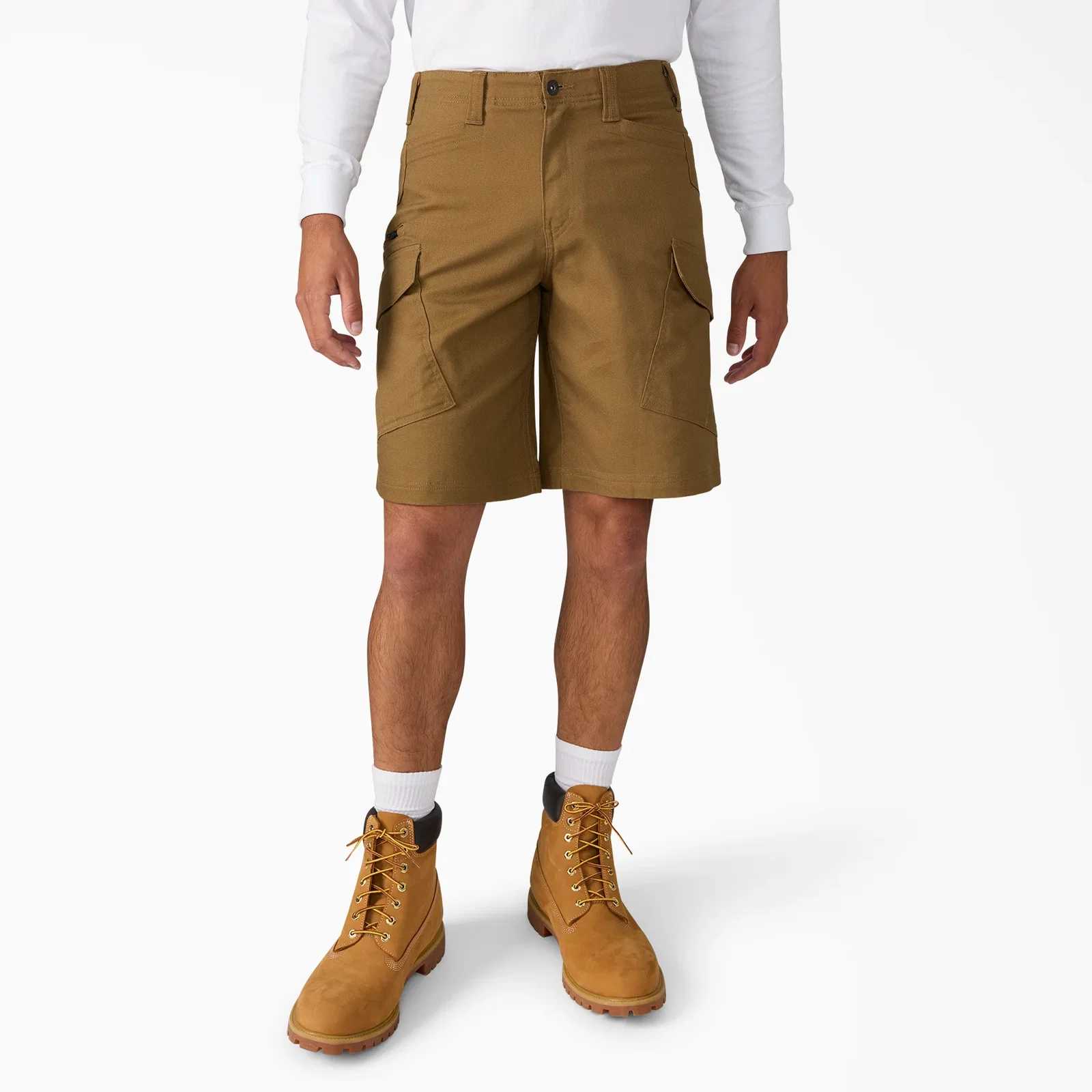 Image of Tradebuilt Duck Canvas Cargo Shorts