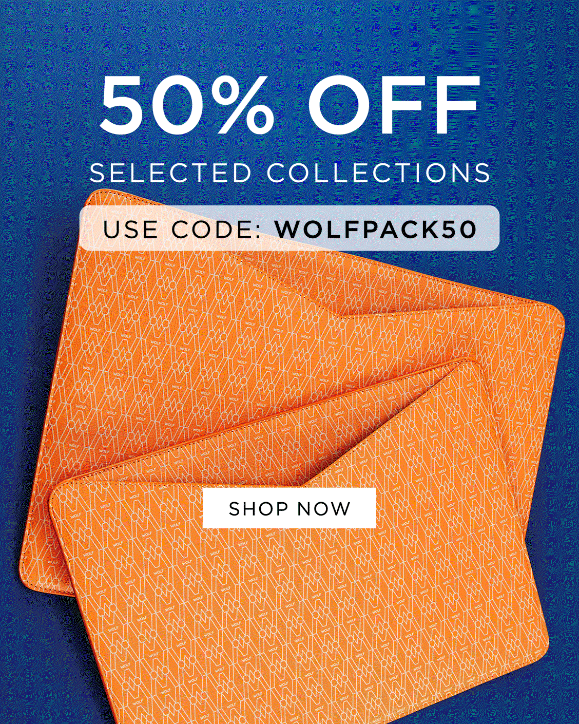 50% Off Selected Collections