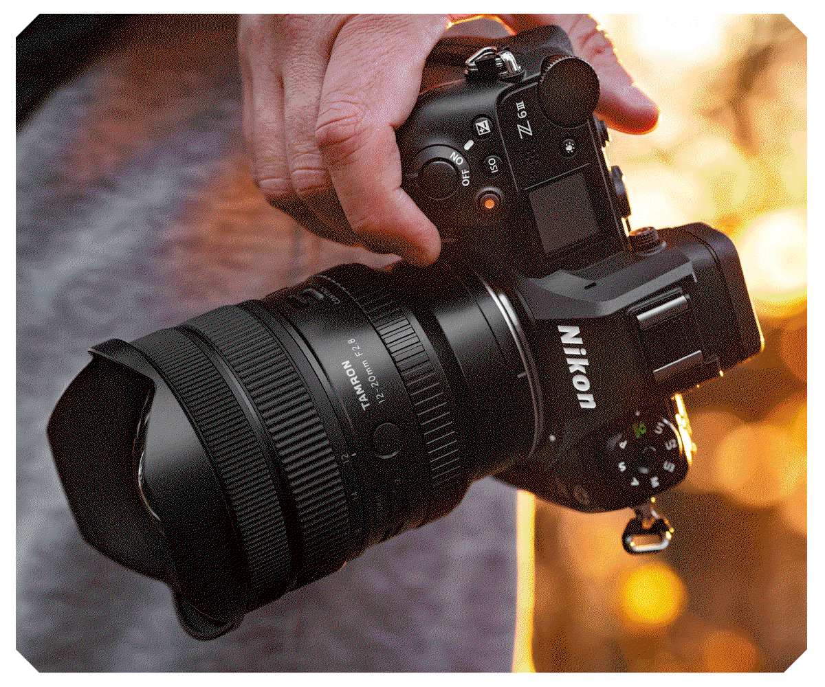 Tamron 12-20mm f2.8 Lens.
