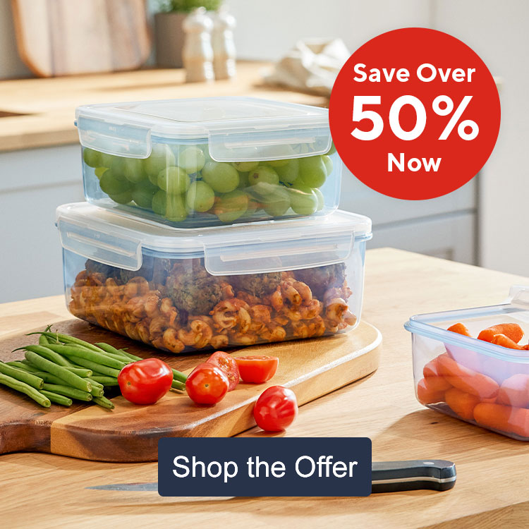 LocknLock 5 Piece Classic Storage Container Set