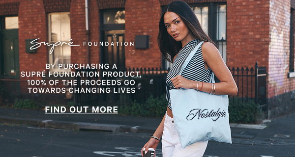 By purchasing a Supre foundation product, 100% of the proceeds go towards changing lives.