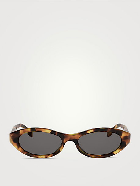 Triomphe Mini Oval Sunglasses