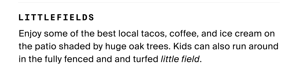 Littlefields