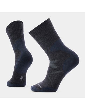 Work Tall Crew Socks-Charcoal / L