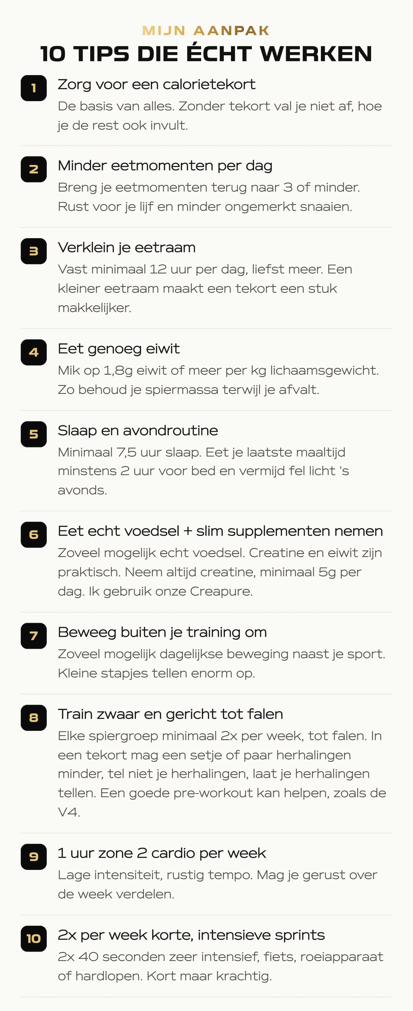 10 tips van Joel Geen AI!