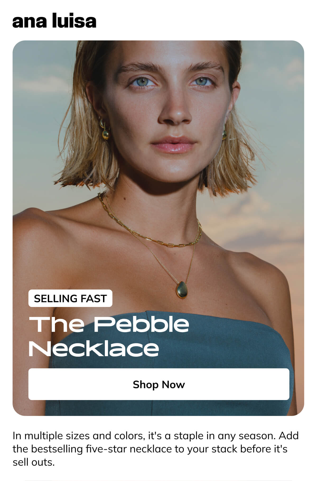 The Pebble Necklace The Pebble Necklace