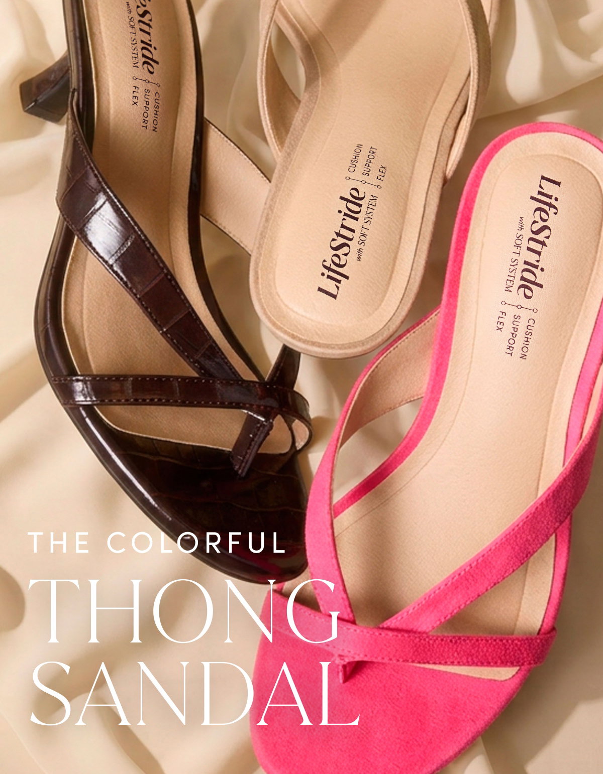 The Colorful Thong Sandal