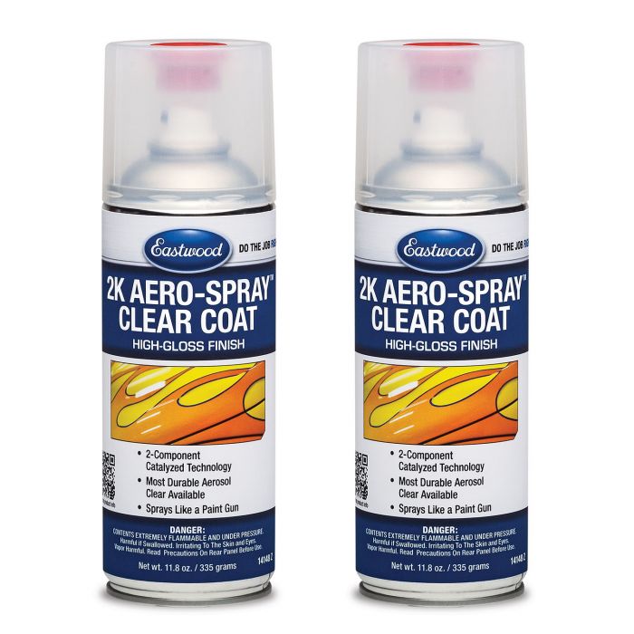 Eastwood 2k AeroSpray Clear Coat High Gloss 2pc