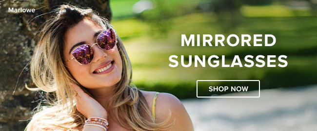 Mirrored sunglasses