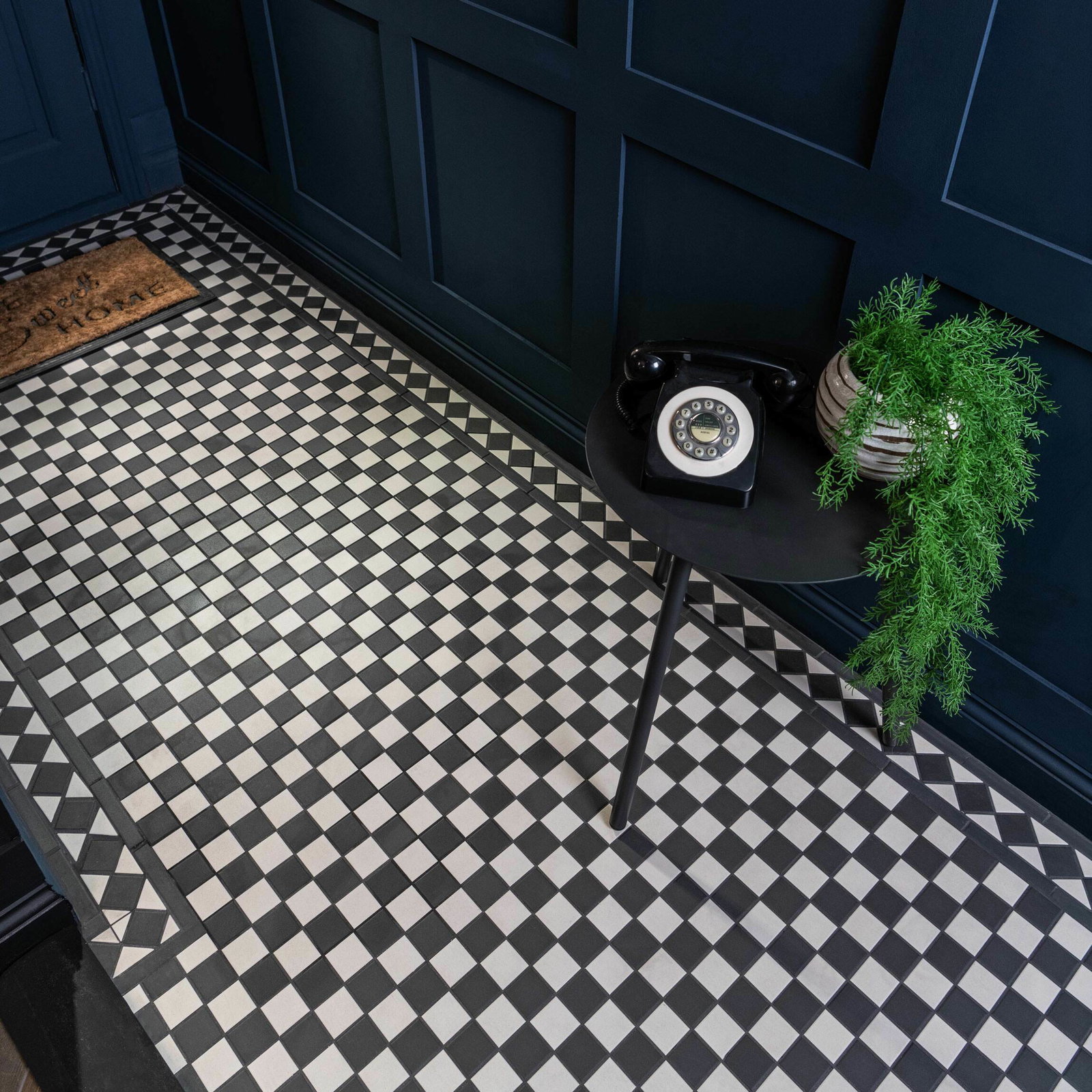 Image of Churchill Chequer Mosaic Tiles