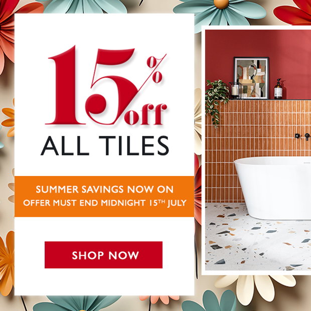 10% Off Bathroom Tiles