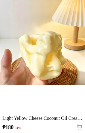 Light Yellow Cheese Coconut Oil...
