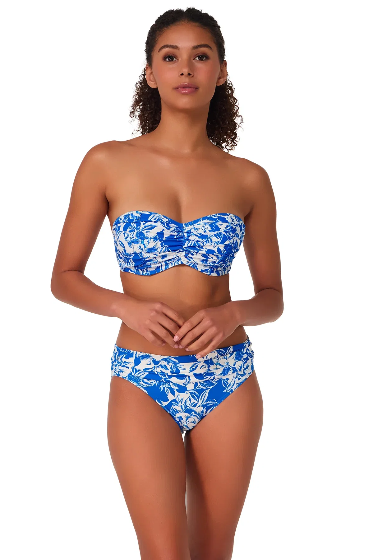 Image of Sunsets Chelsea Petals Loretta Bandeau Top