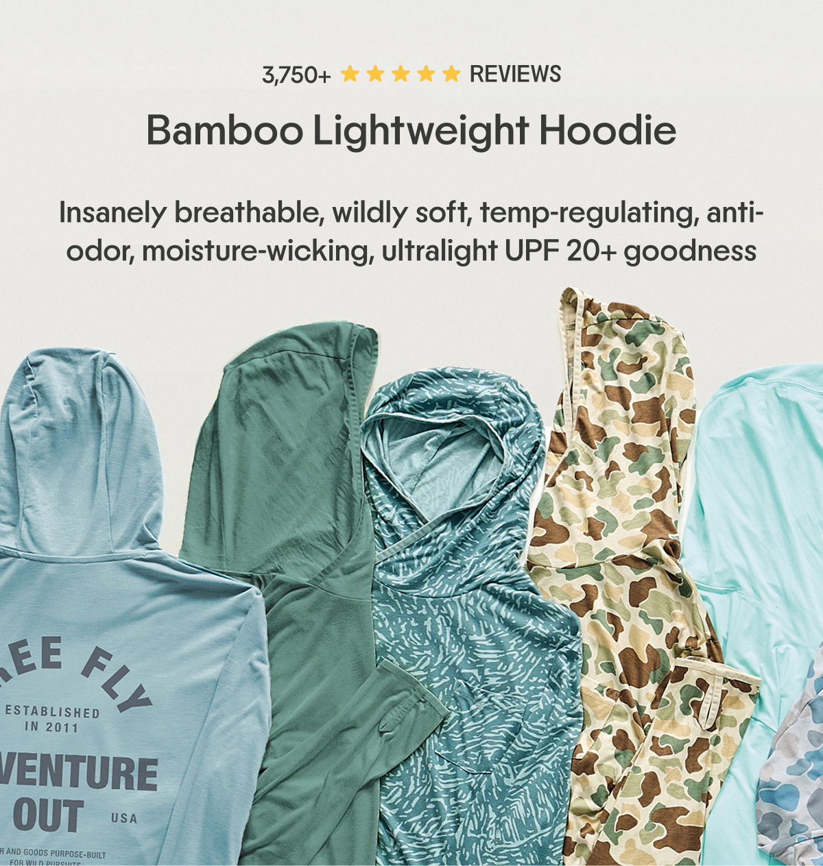 The Bamboo Lightweight Hoodie