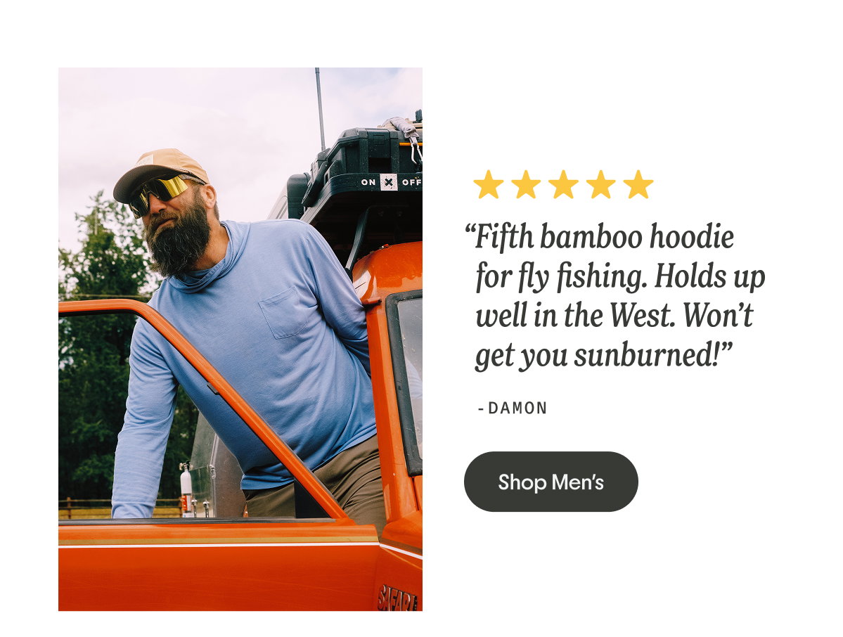 Shop the Men's Bamboo Lightweight Hoodie
