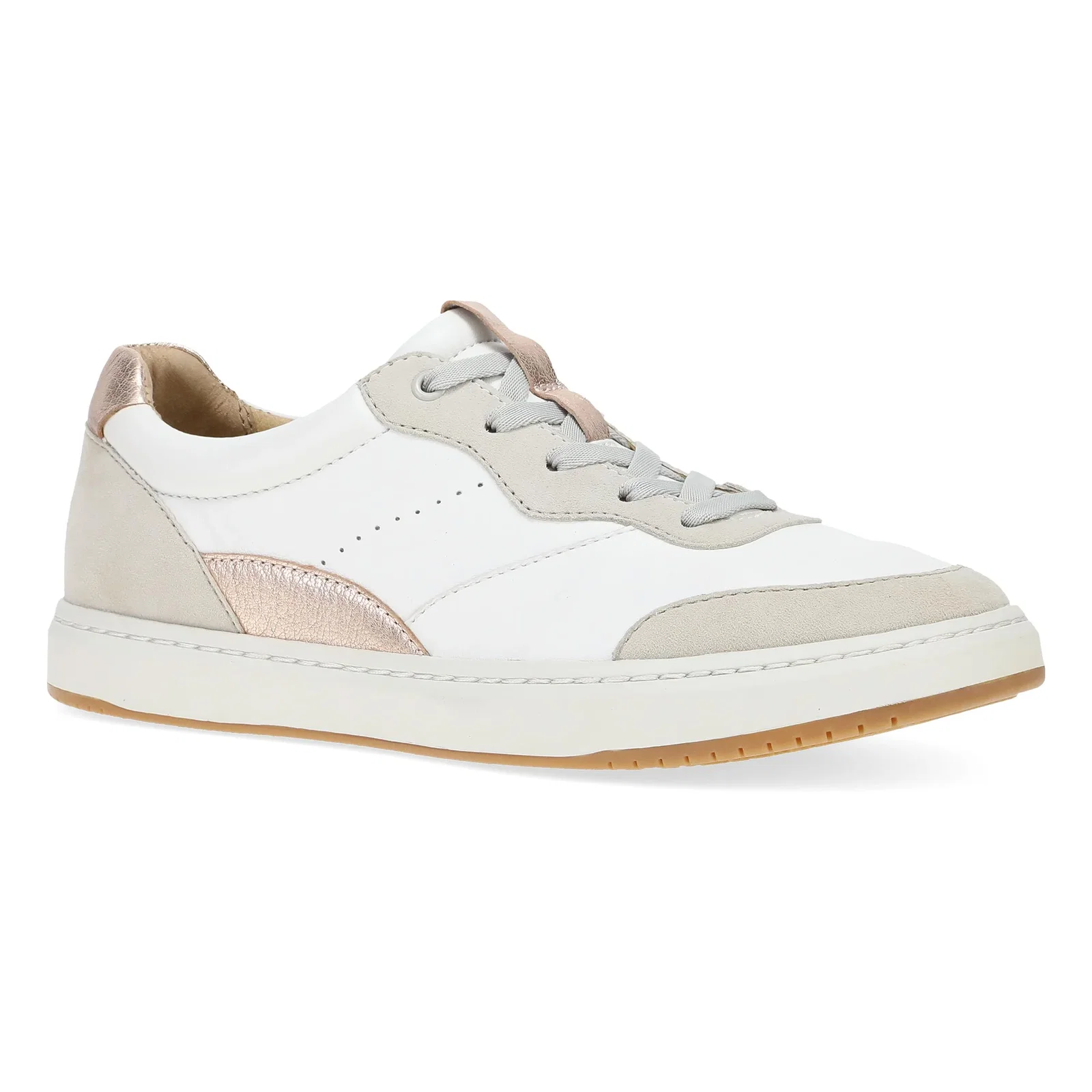 Image of Josey White/Rose<br>Gold Nappa
