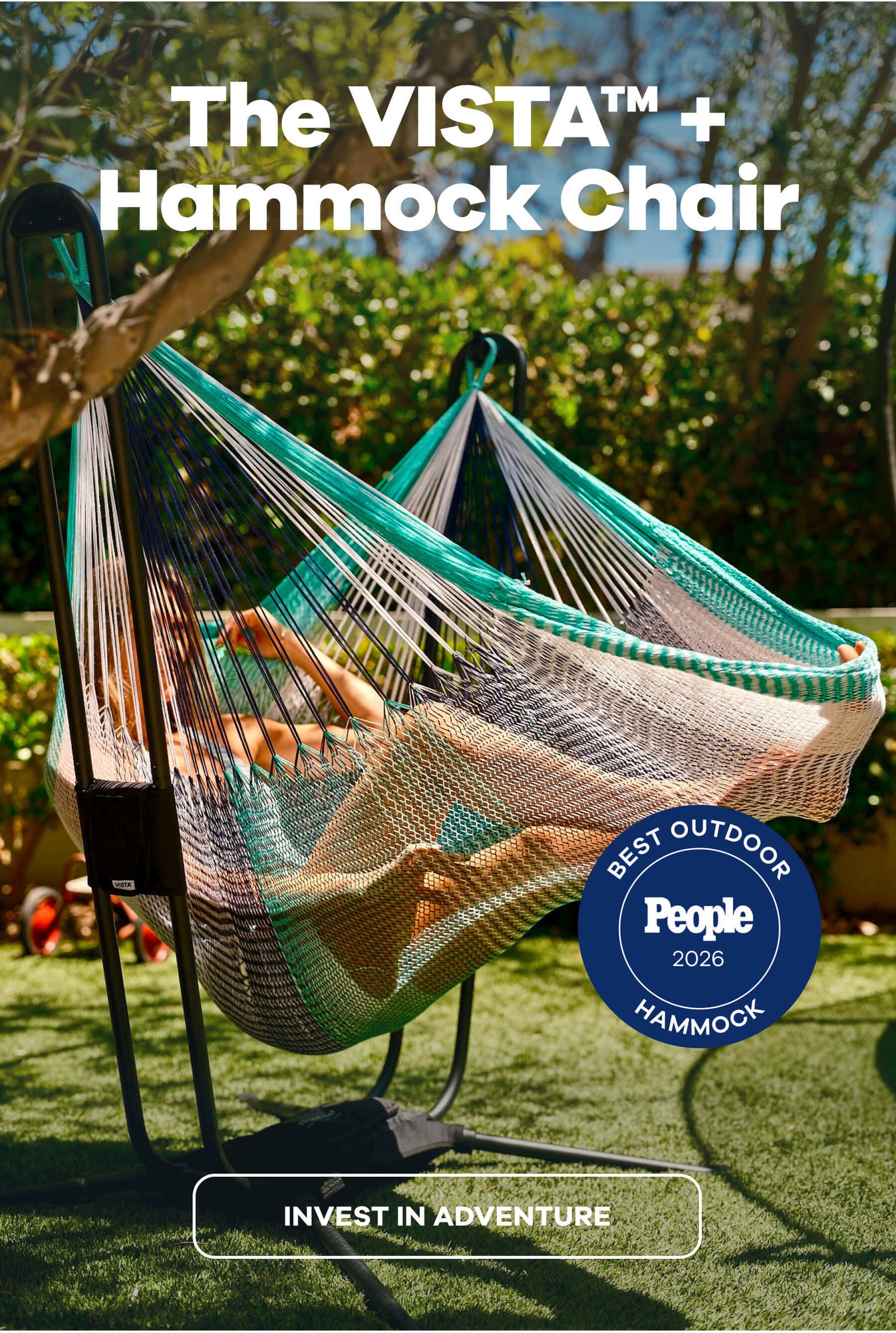 The VISTA™ + Hammock Chair Best Outdoor Hammock People INVEST IN ADVENTURE