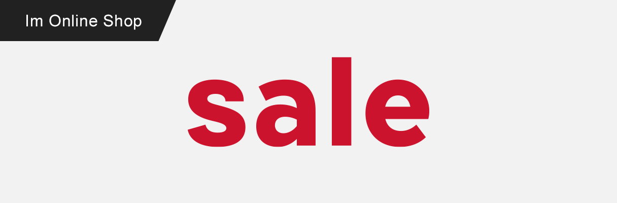 Sale im Online Shop