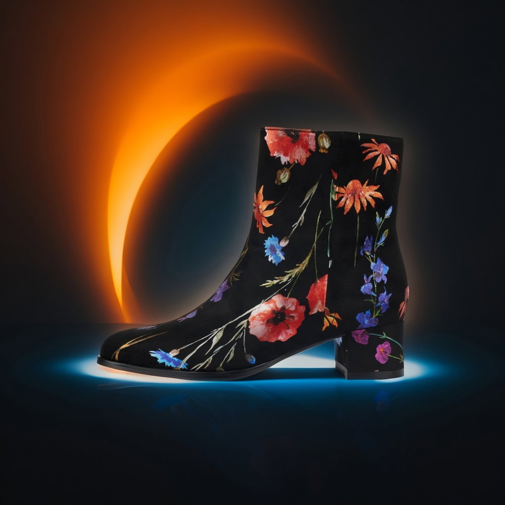 Velour Flora Lady Boot