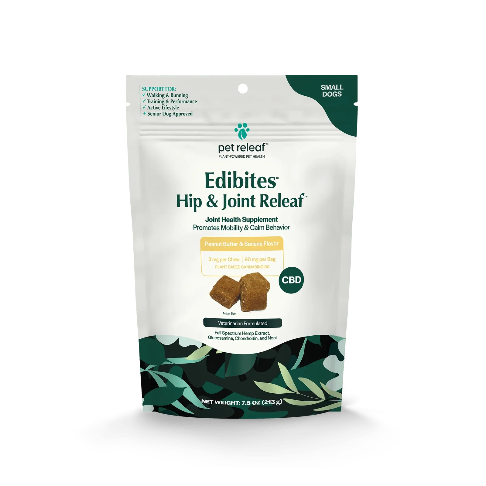 Image of Hip & Joint Releaf CBD Edibites For Dogs – Peanut Butter Banana