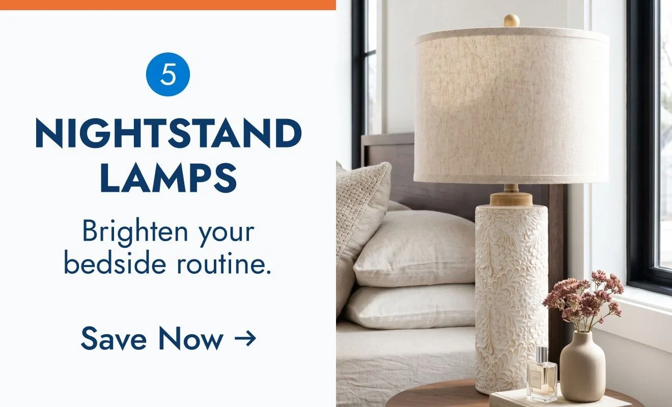 Nightstand Lamps - Brighten your bedside routine