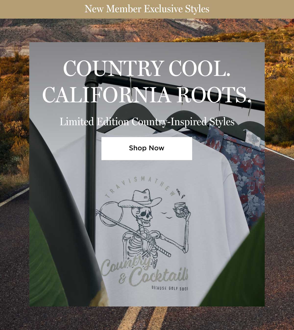 Country Cool. California Roots.